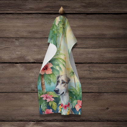 Borzoi Luau Kitchen Towel - One Color / One Size - Home & Garden - Home Textile - Towels