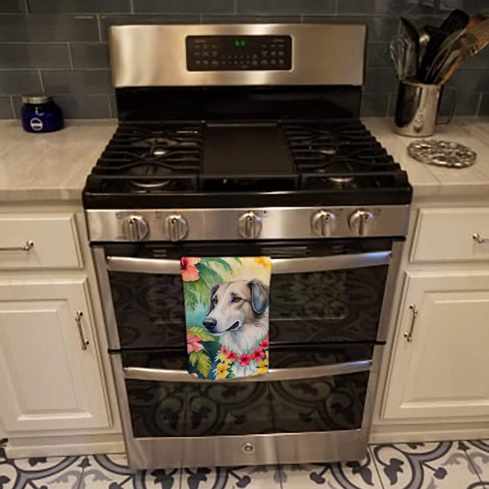 Borzoi Luau Kitchen Towel - One Color / One Size - Home & Garden - Home Textile - Towels