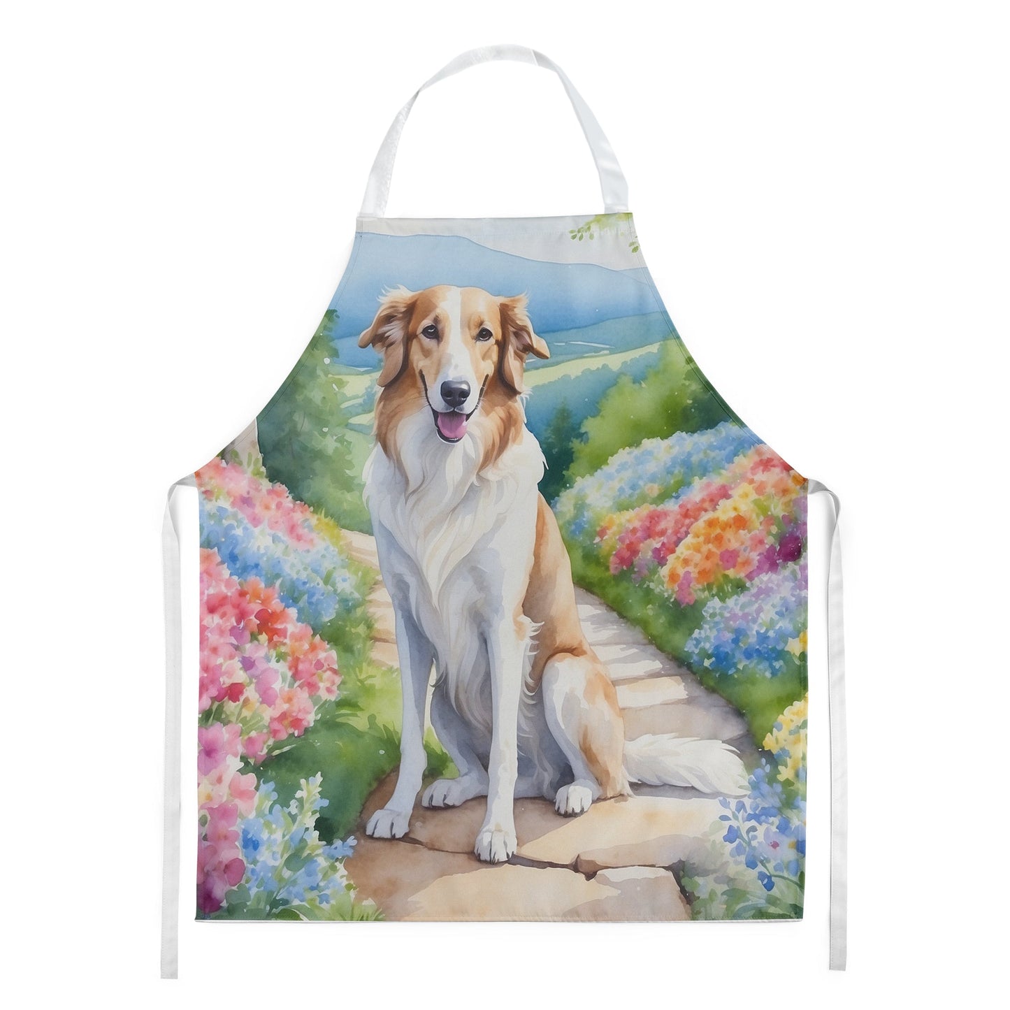 Borzoi Spring Path Apron - One Color / One Size - Home & Garden - Kitchen Dining & Bar - Table Decoration & Accessories