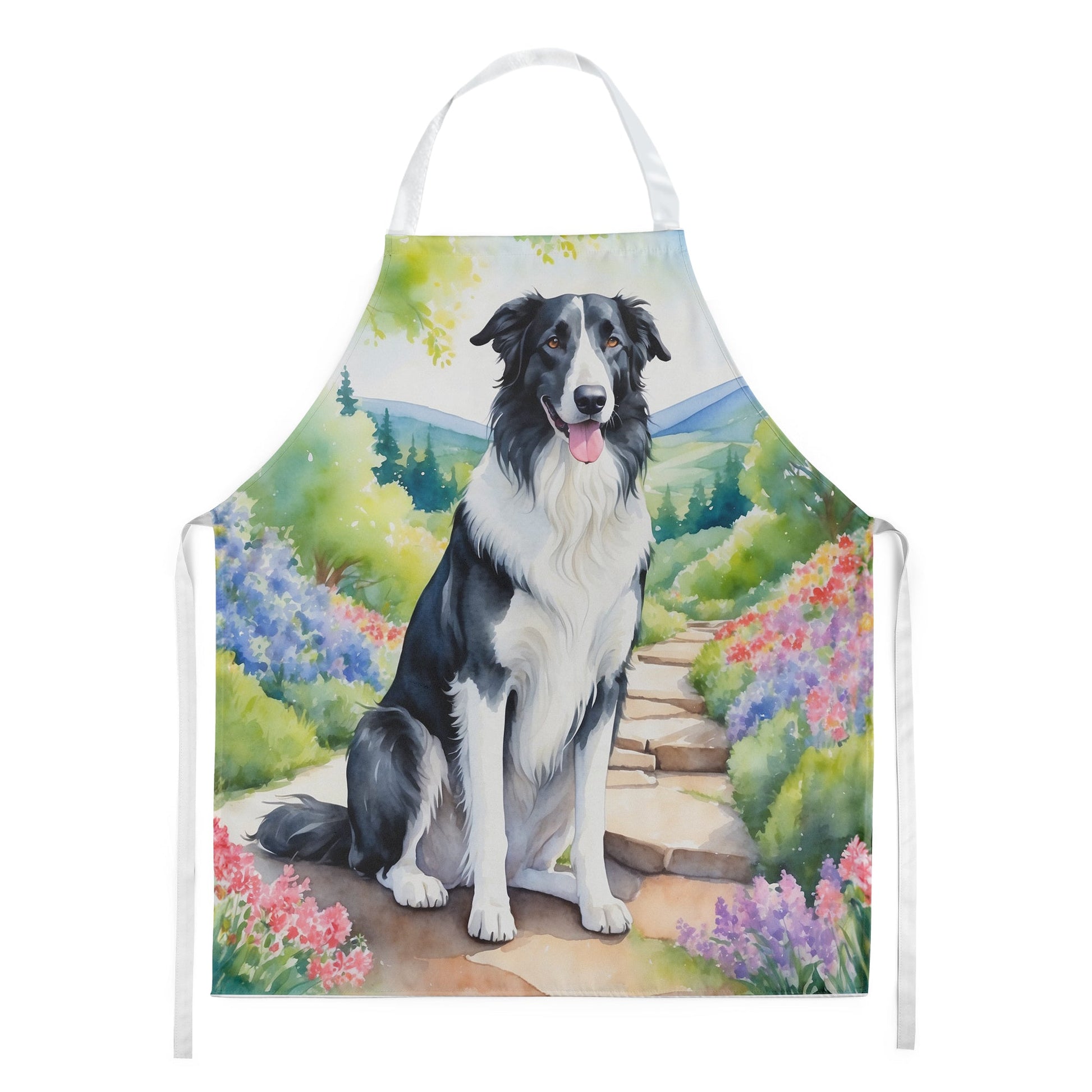 Borzoi Spring Path Apron - One Color / One Size - Home & Garden - Kitchen Dining & Bar - Table Decoration & Accessories