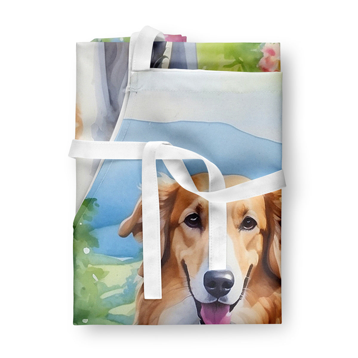 Borzoi Spring Path Apron - One Color / One Size - Home & Garden - Kitchen Dining & Bar - Table Decoration & Accessories