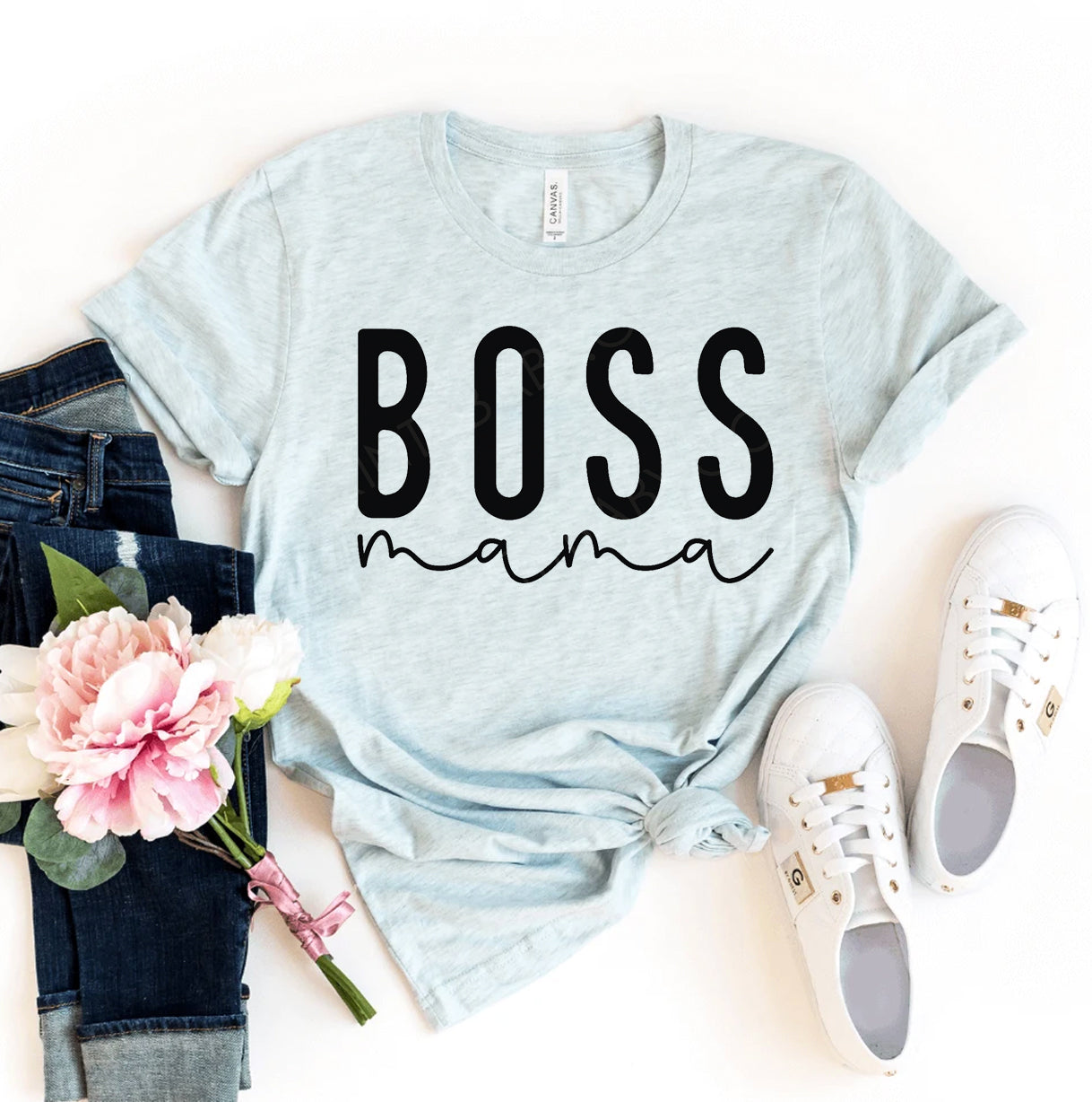 Boss Mama T-Shirt - Women’s Fashion - Women’s Clothing - Tops & Tees - T-Shirts