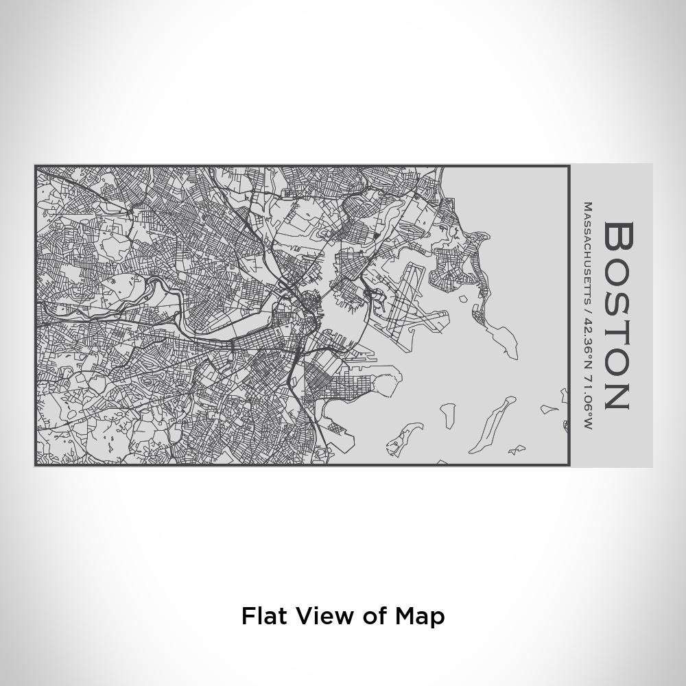 Boston - Massachusetts Map Insulated Bottle - Drinkware