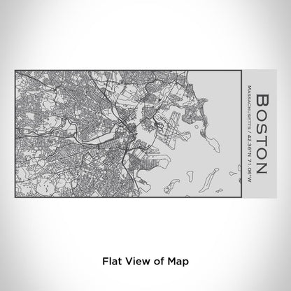 Boston - Massachusetts Map Insulated Bottle - Drinkware
