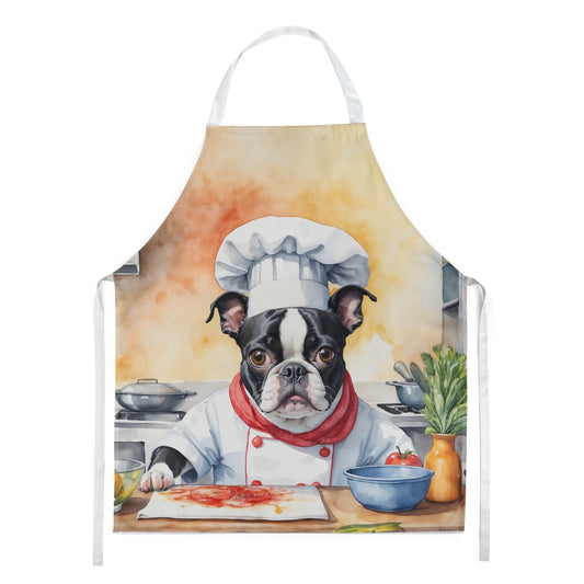 Boston Terrier the Chef Apron - One Color / One Size - Home & Garden - Kitchen Dining & Bar - Table Decoration &