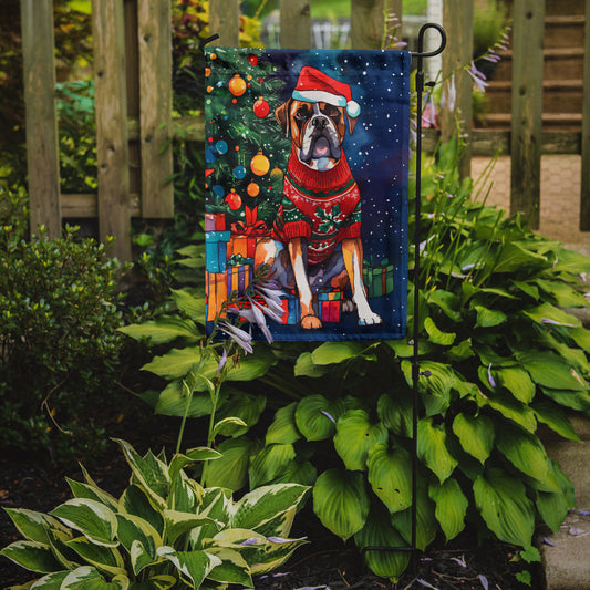 Boxer Christmas Garden Flag - One Color / One Size - Home & Garden - Home Decor - Flags Banners & Accessories