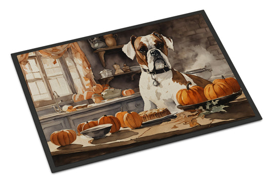 Boxer Fall Kitchen Pumpkins Doormat - One Color / One Size - Home & Garden - Home Textile - Carpets & Rugs