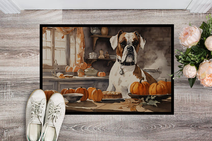 Boxer Fall Kitchen Pumpkins Doormat - One Color / One Size - Home & Garden - Home Textile - Carpets & Rugs