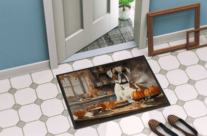 Boxer Fall Kitchen Pumpkins Doormat - One Color / One Size - Home & Garden - Home Textile - Carpets & Rugs