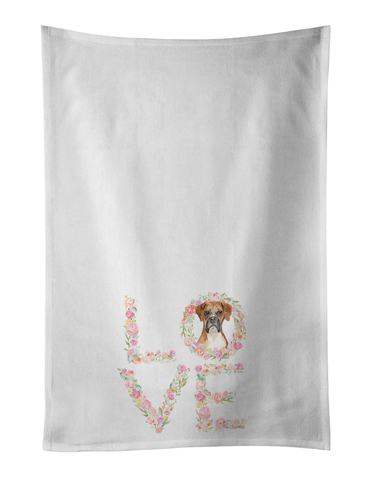 Boxer Love Kitchen Towel Set of 2 - One Color / One Size - Home & Garden - Home Textile - Towels