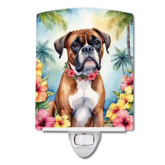 Boxer Luau Ceramic Night Light - One Color / One Size - Home & Garden - Home Improvement - Lights & Lighting - Night