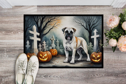 Boxer Spooky Halloween Doormat - One Color / One Size - Home & Garden - Home Textile - Carpets & Rugs
