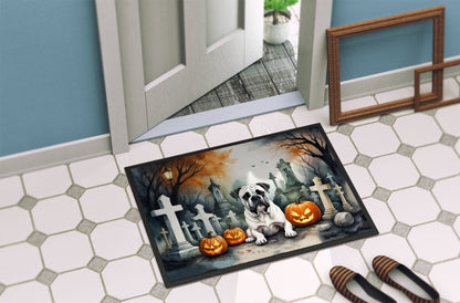 Boxer Spooky Halloween Doormat - One Color / One Size - Home & Garden - Home Textile - Carpets & Rugs