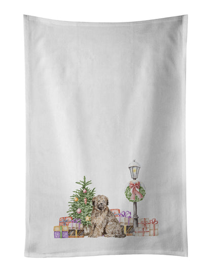 Briard Sitting Kitchen Towel Set of 2 - One Color / One Size - Home & Garden - Home Textile - Towels