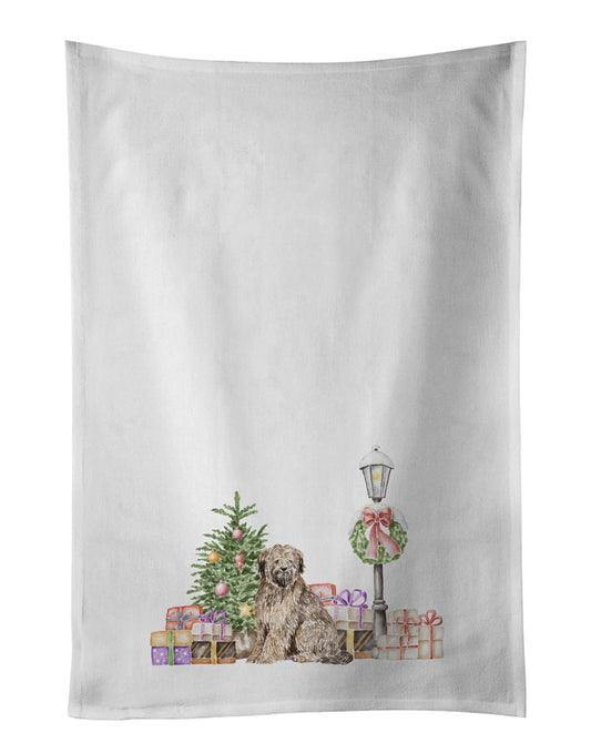 Briard Sitting Kitchen Towel Set of 2 - One Color / One Size - Home & Garden - Home Textile - Towels