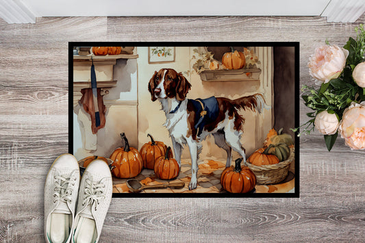 Brittany Fall Kitchen Pumpkins Doormat - One Color / One Size - Home & Garden - Home Textile - Carpets & Rugs