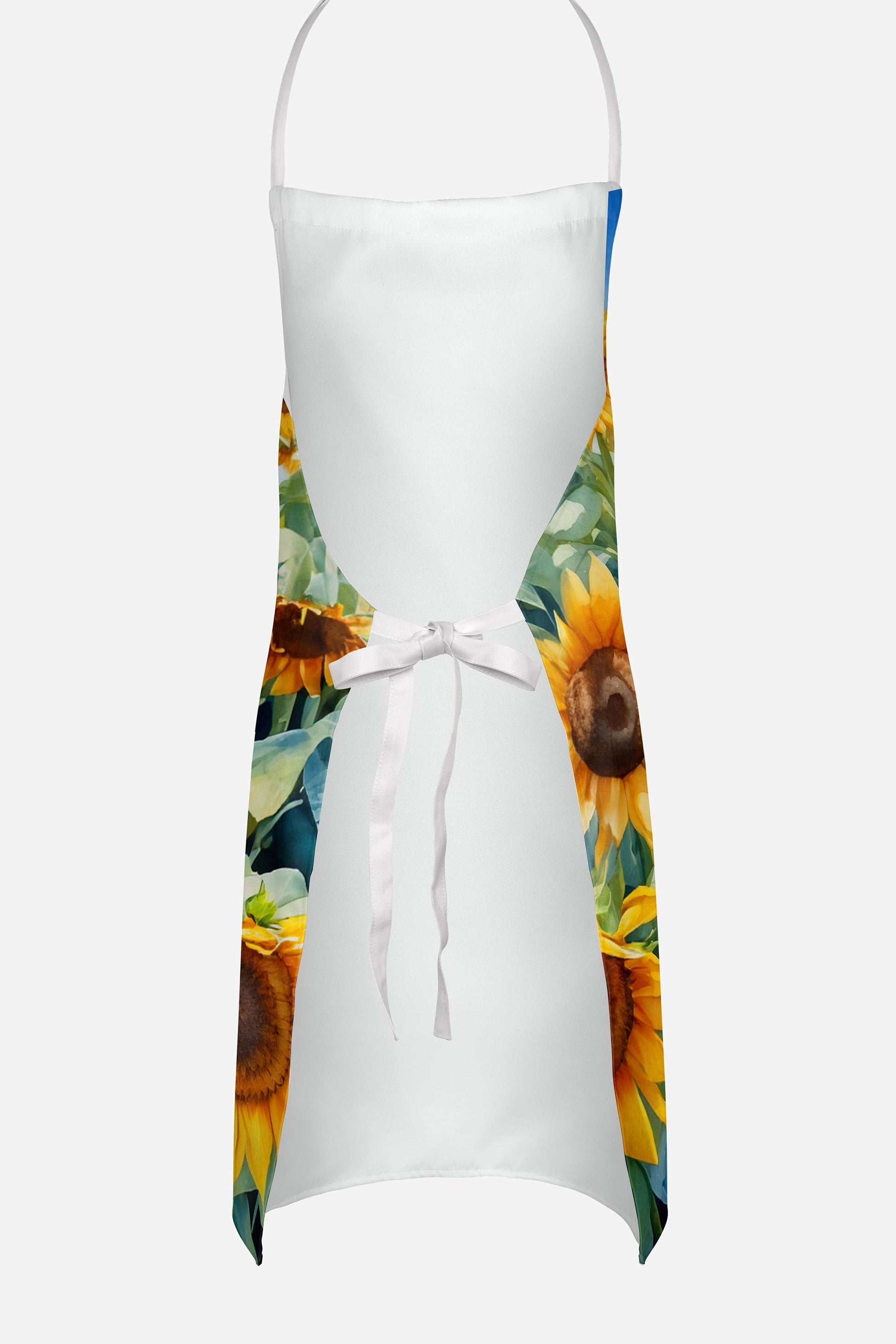 Brittany Spaniel in Sunflowers Apron - One Color / One Size - Home & Garden - Kitchen Dining & Bar - Table Decoration &