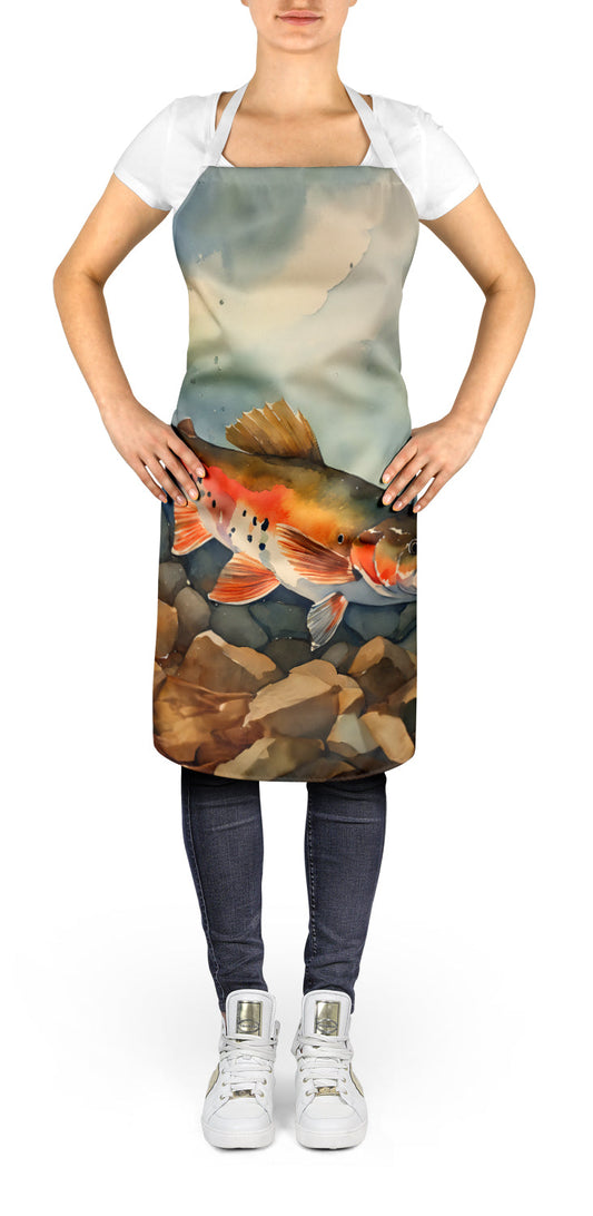 Brook Trout Apron - One Color / One Size - Home & Garden - Kitchen Dining & Bar - Table Decoration & Accessories