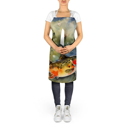 Brook Trout Apron - One Color / One Size - Home & Garden - Kitchen Dining & Bar - Table Decoration & Accessories