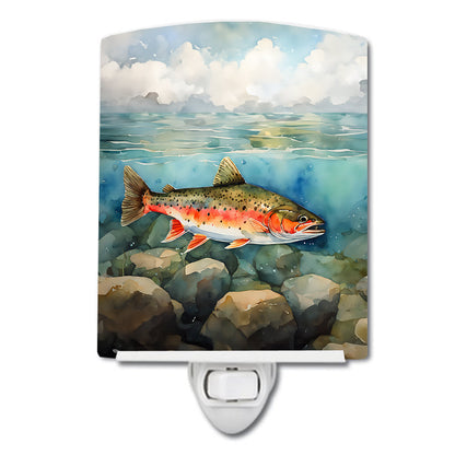 Brook Trout Ceramic Night Light - One Color / One Size - Home & Garden - Home Improvement - Lights & Lighting - Night