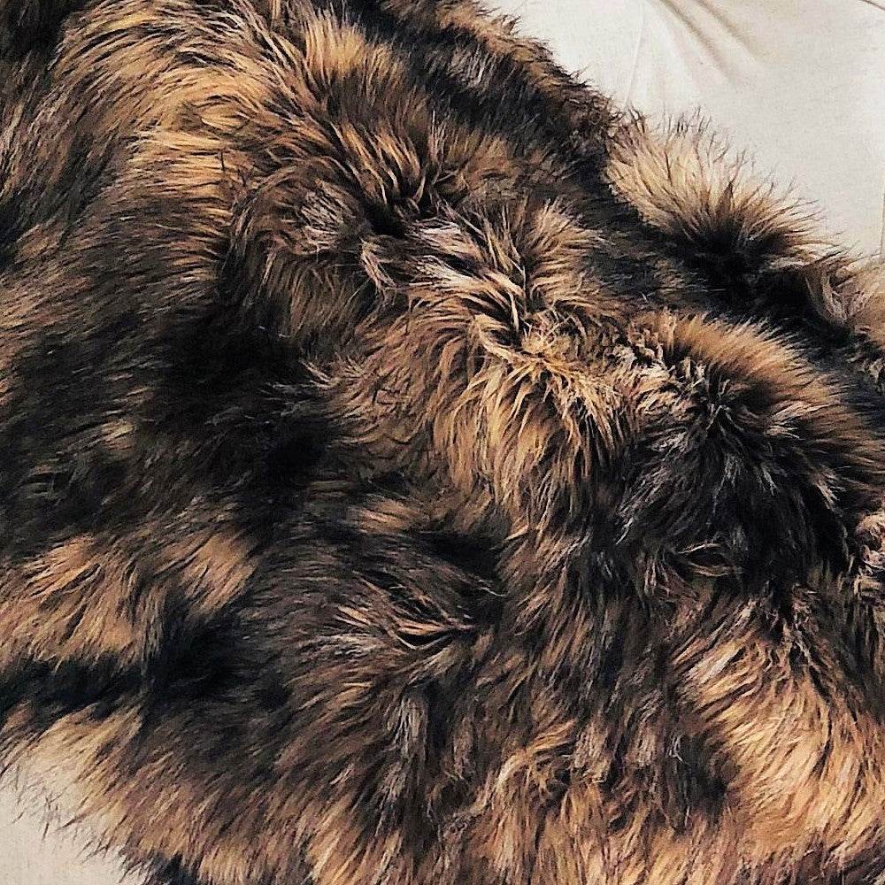 Brown Mountain Coyote Handmade Luxury Throw - Home & Garden - Home Textile - Bedding