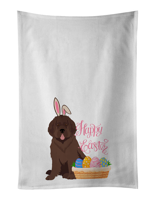 Brown Newfoundland Easter Kitchen Towel Set of 2 - One Color / One Size - Home & Garden - Home Textile - Towels