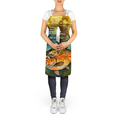 Brown Trout Apron - One Color / One Size - Home & Garden - Kitchen Dining & Bar - Table Decoration & Accessories