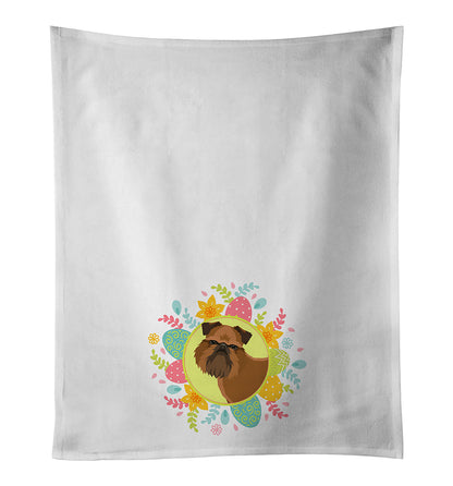 Brussels Griffon Easter Kitchen Towel Set of 2 - One Color / One Size - Home & Garden - Home Textile - Towels