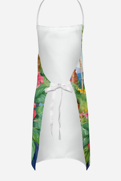 Brussels Griffon Luau Apron - One Color / One Size - Home & Garden - Kitchen Dining & Bar - Table Decoration &