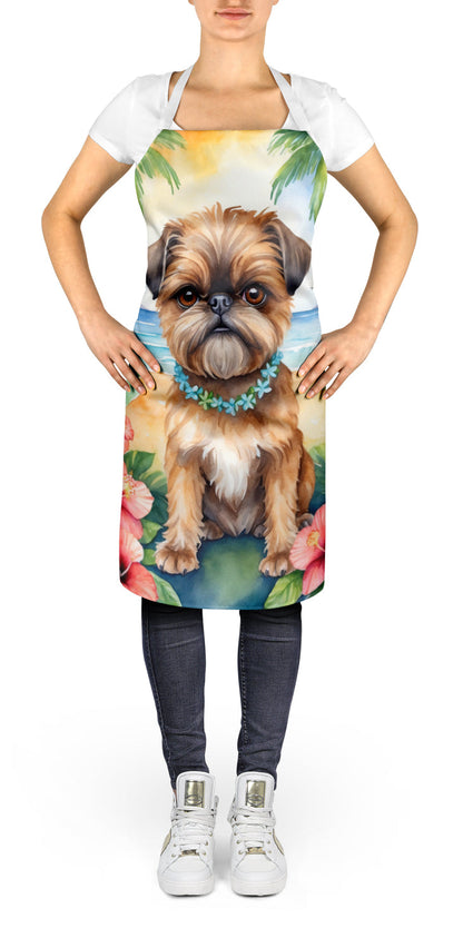 Brussels Griffon Luau Apron - One Color / One Size - Home & Garden - Kitchen Dining & Bar - Table Decoration &