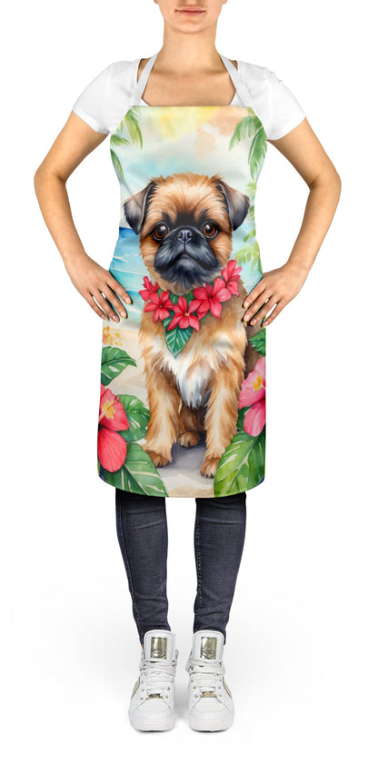 Brussels Griffon Luau Apron - One Color / One Size - Home & Garden - Kitchen Dining & Bar - Table Decoration &