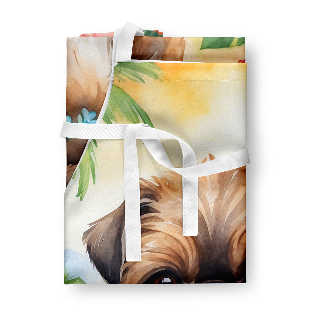 Brussels Griffon Luau Apron - One Color / One Size - Home & Garden - Kitchen Dining & Bar - Table Decoration &