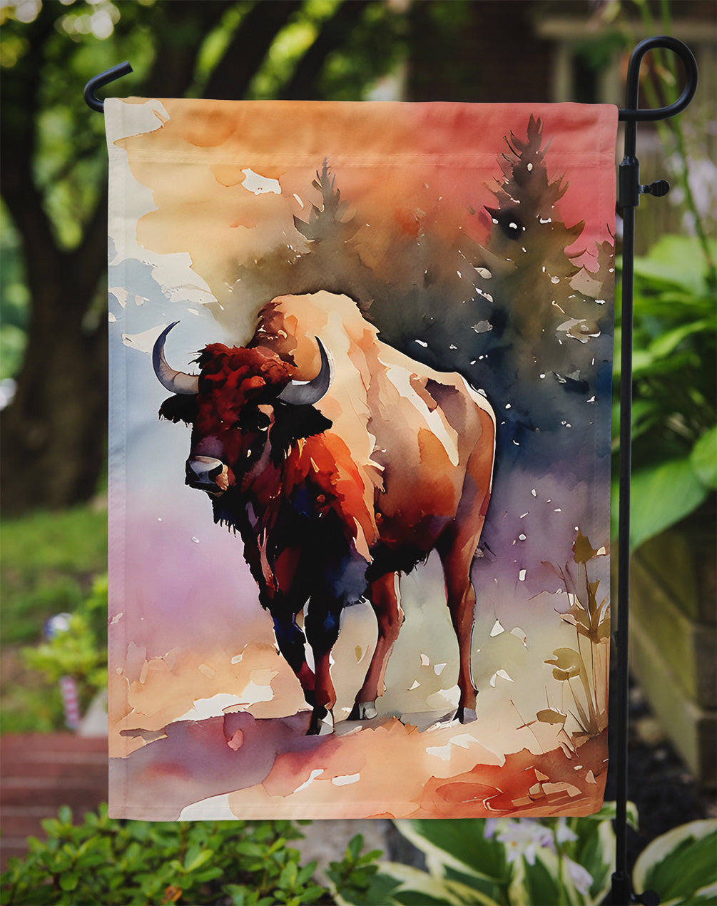 Buffalo Garden Flag - One Color / One Size - Home & Garden - Home Decor - Flags Banners & Accessories