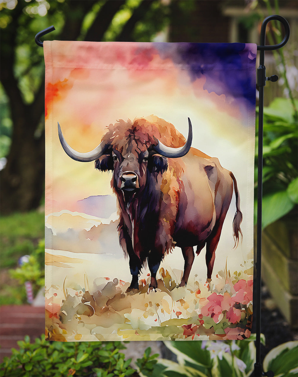 Buffalo Garden Flag - One Color / One Size - Home & Garden - Home Decor - Flags Banners & Accessories