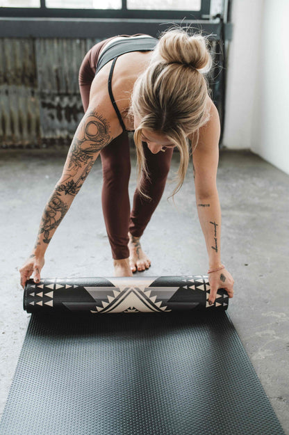 Buffalo Hills Shadow Yoga Mat 6 Mm Extra Thick Double-Sided Non-Slip - One Color / One Size - Sports & Entertainment