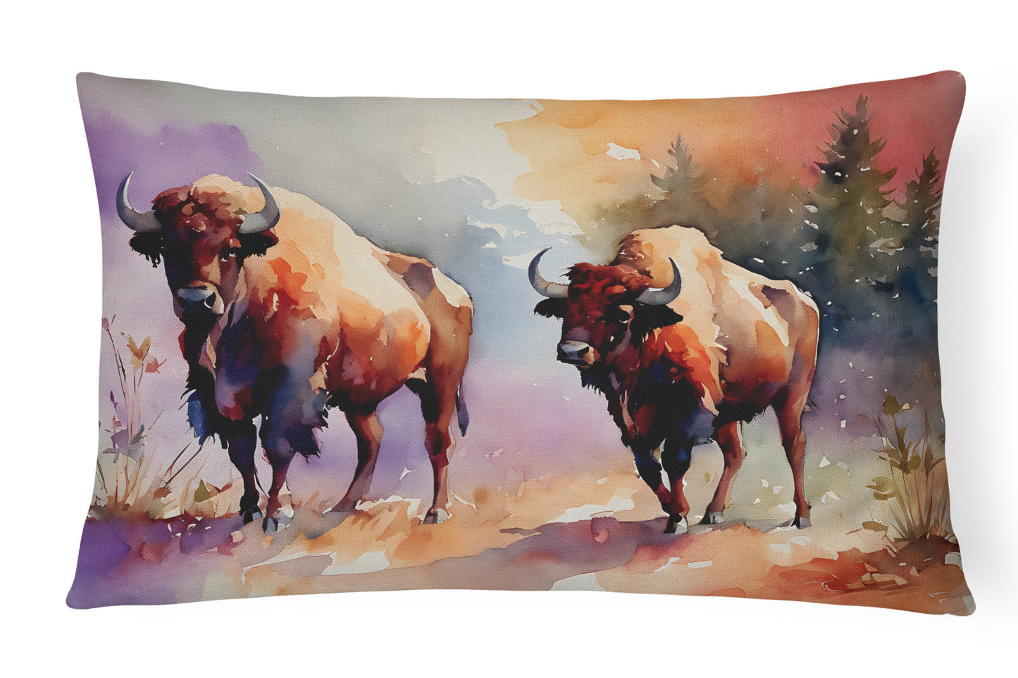 Buffalo Throw Pillow - One Color / One Size - Home & Garden - Home Textile - Pillows