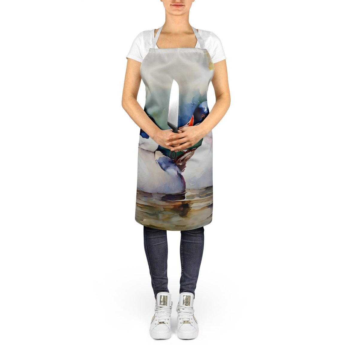 Bufflehead Apron - One Color / One Size - Home & Garden - Kitchen Dining & Bar - Table Decoration & Accessories