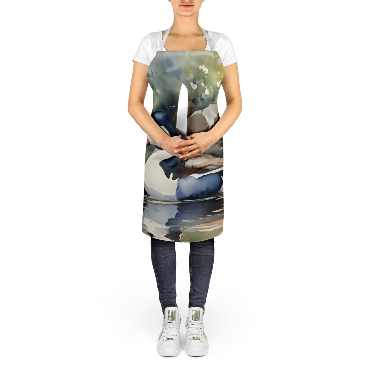 Bufflehead Apron - One Color / One Size - Home & Garden - Kitchen Dining & Bar - Table Decoration & Accessories
