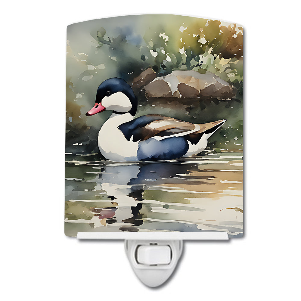Bufflehead Ceramic Night Light - One Color / One Size - Home & Garden - Home Improvement - Lights & Lighting - Night