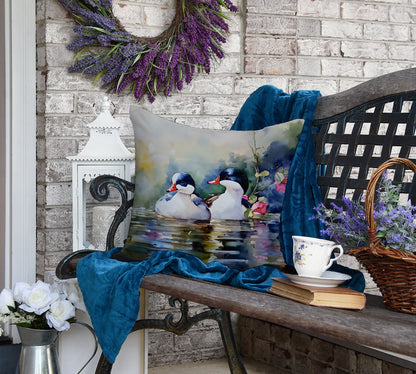 Bufflehead Throw Pillow - One Color / One Size - Home & Garden - Home Textile - Pillows
