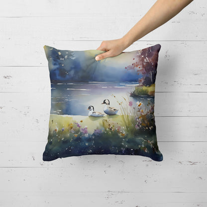 Bufflehead Throw Pillow - One Color / One Size - Home & Garden - Home Textile - Pillows