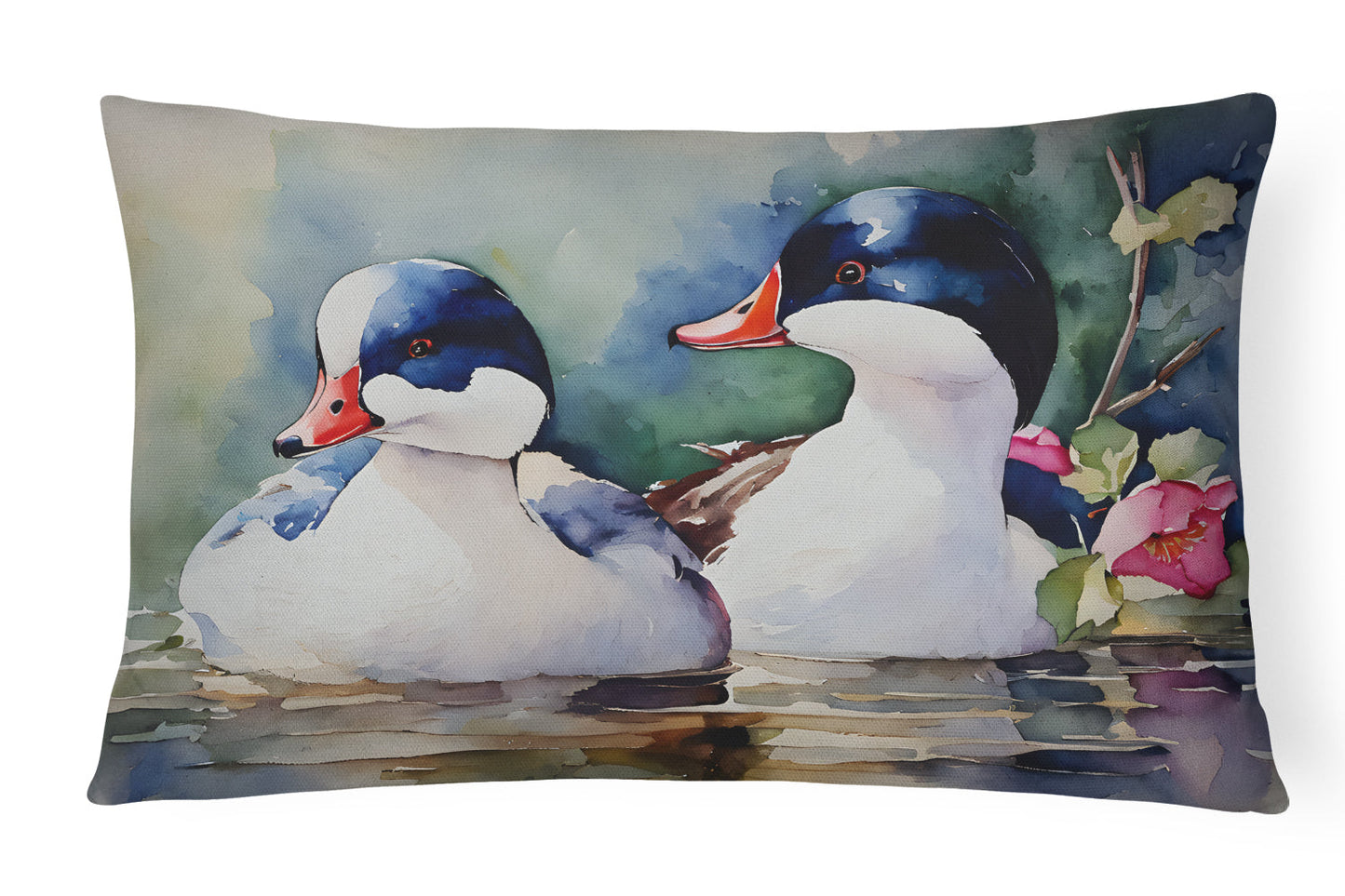 Bufflehead Throw Pillow - One Color / One Size - Home & Garden - Home Textile - Pillows