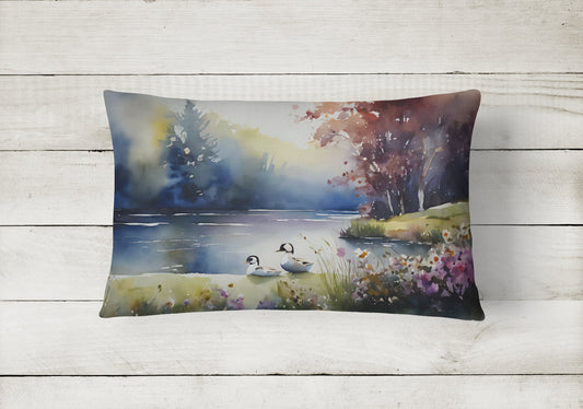 Bufflehead Throw Pillow - One Color / One Size - Home & Garden - Home Textile - Pillows