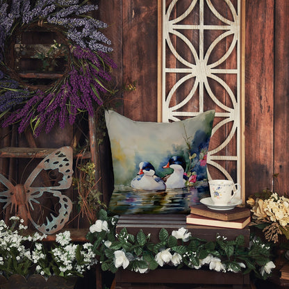 Bufflehead Throw Pillow - One Color / One Size - Home & Garden - Home Textile - Pillows