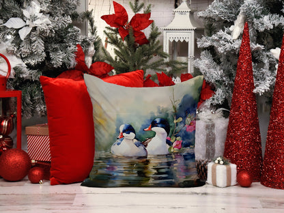 Bufflehead Throw Pillow - One Color / One Size - Home & Garden - Home Textile - Pillows
