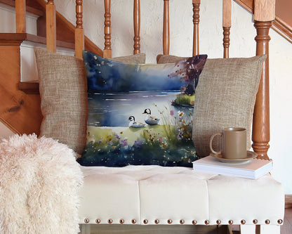 Bufflehead Throw Pillow - One Color / One Size - Home & Garden - Home Textile - Pillows