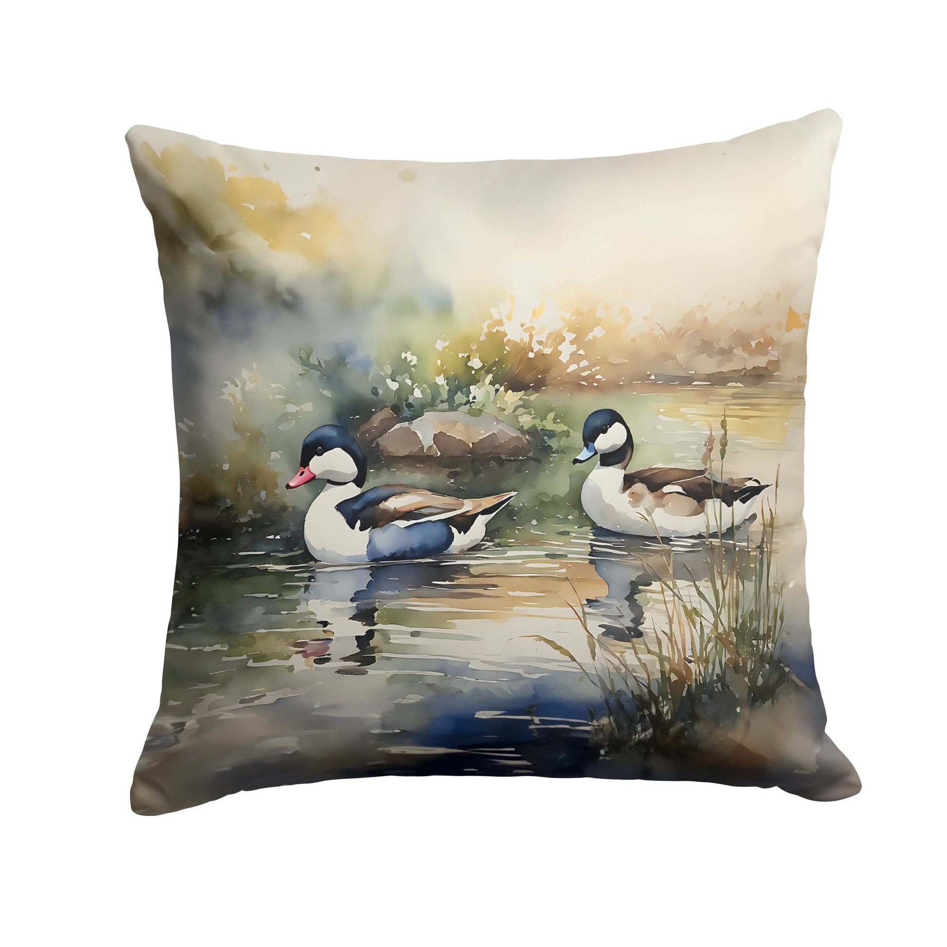 Bufflehead Throw Pillow - One Color / One Size - Home & Garden - Home Textile - Pillows