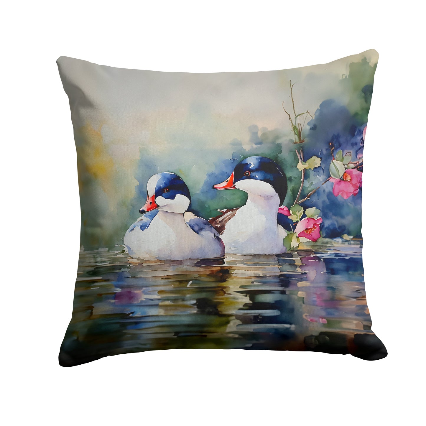 Bufflehead Throw Pillow - One Color / One Size - Home & Garden - Home Textile - Pillows