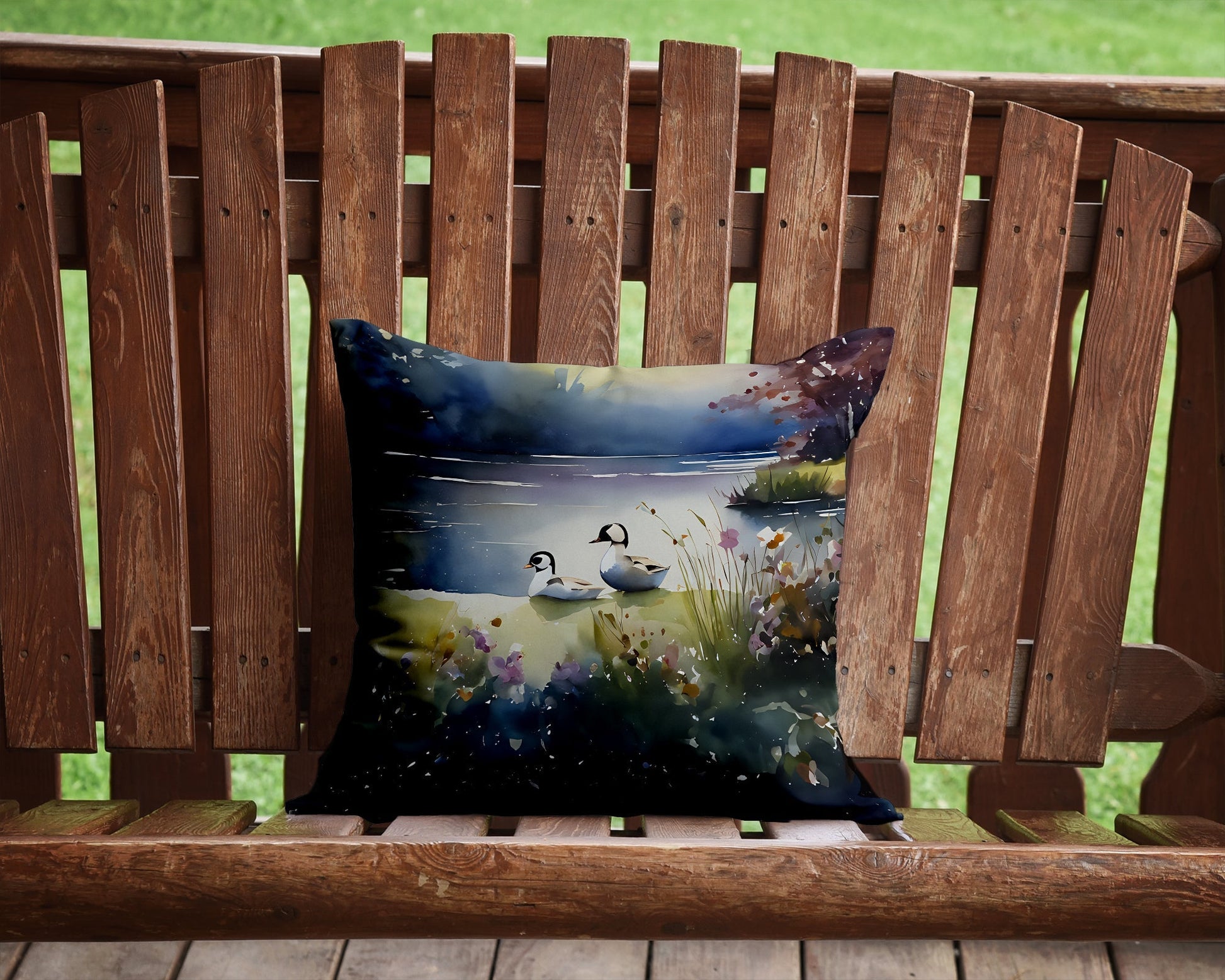 Bufflehead Throw Pillow - One Color / One Size - Home & Garden - Home Textile - Pillows
