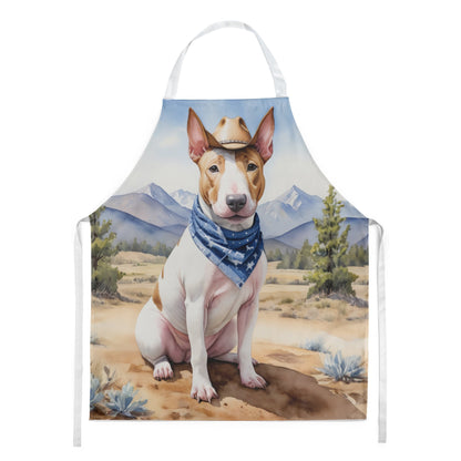 Bull Terrier Cowboy Welcome Apron - One Color / One Size - Home & Garden - Kitchen Dining & Bar - Table Decoration &